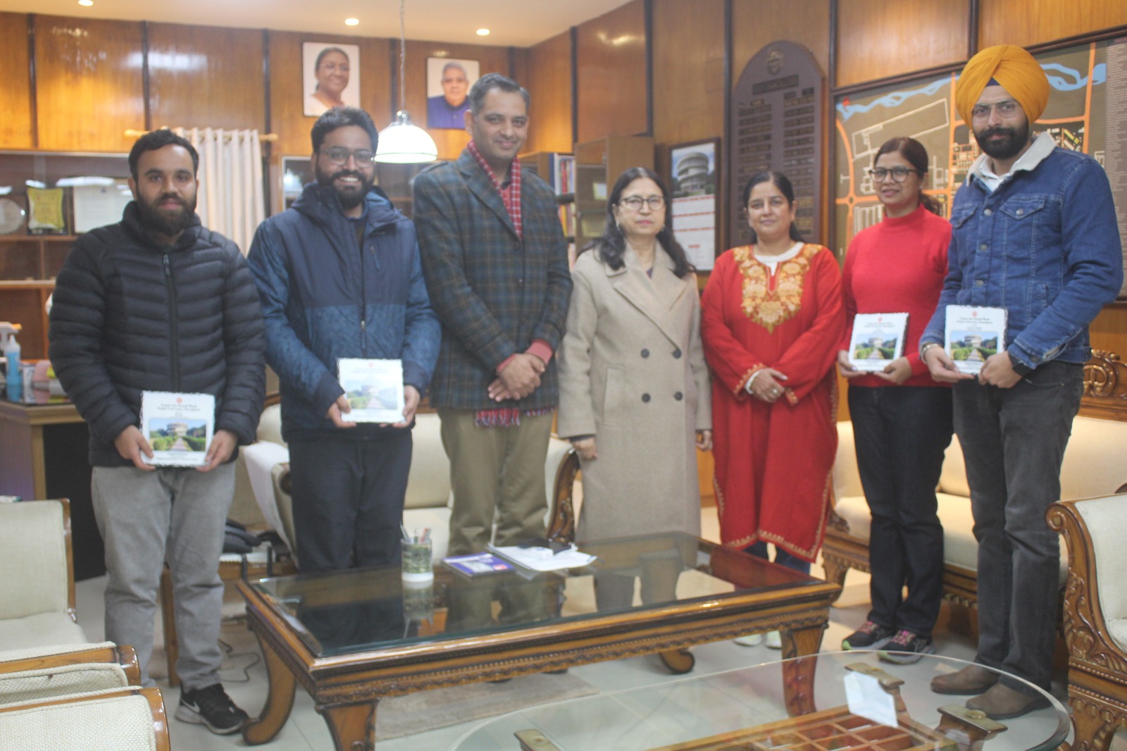PANJAB UNIVERSITY PROUD WITH FOUR STUDENTS SELECTED  AS MEDICAL SOCIAL WORKERS 